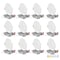 Nuwatt 4 Inch Ultra Thin LED Recessed Lighting 5CCT 2700K/3000K/3500K/4000K/5000K ETL Wafer Lights 12 PK NW-P-DL-4-9W-5CT-WH-12P - alternate 1